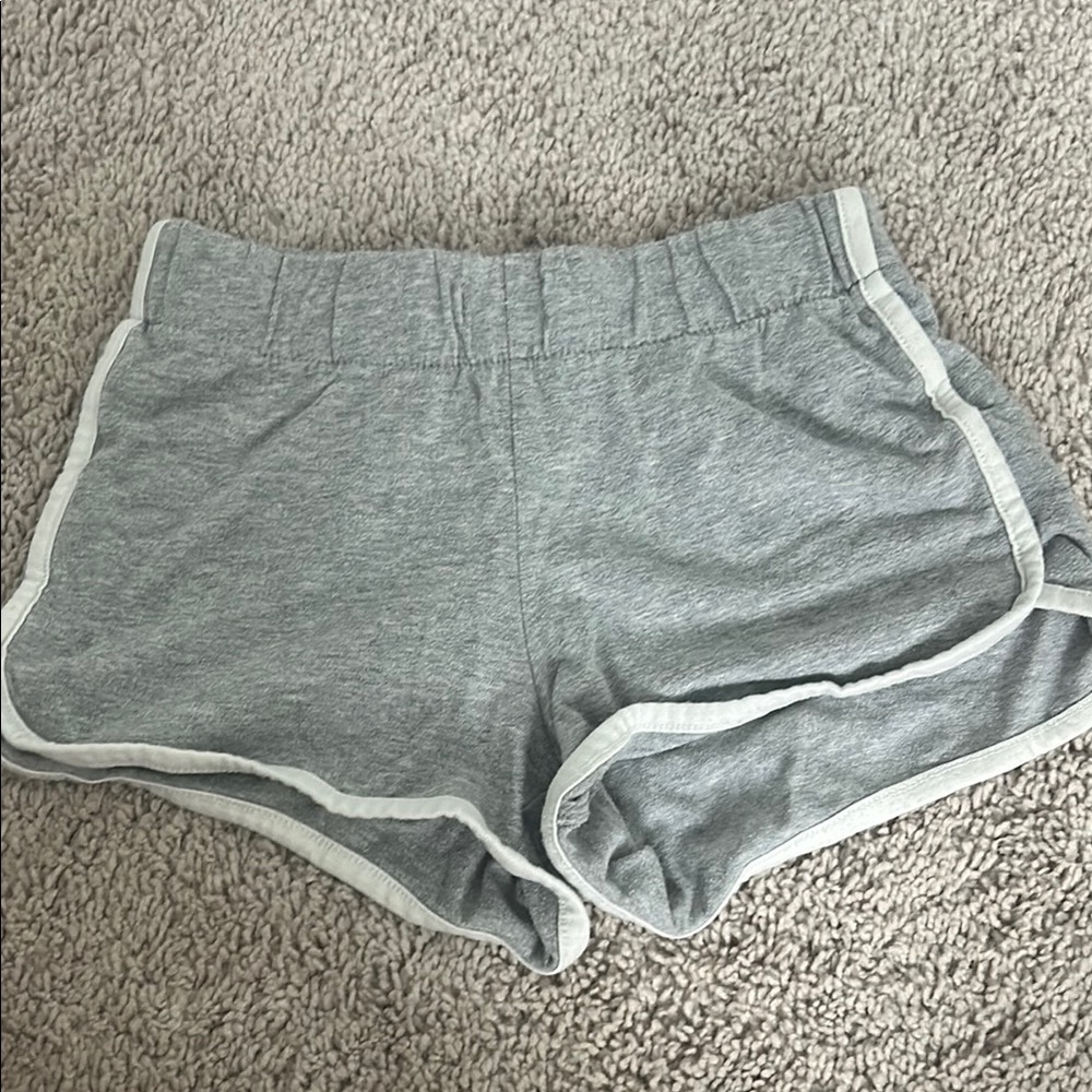 Old Navy Gray Athletic Shorts with Elastic Waistband